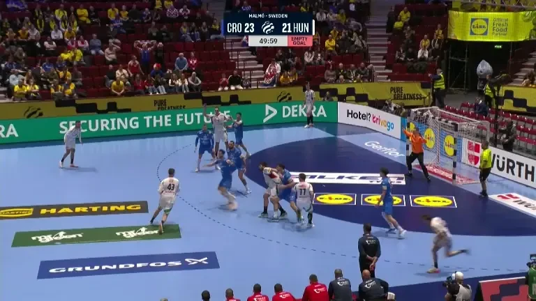 Croaţia – Ungaria 27-25 la EHF EURO 2026